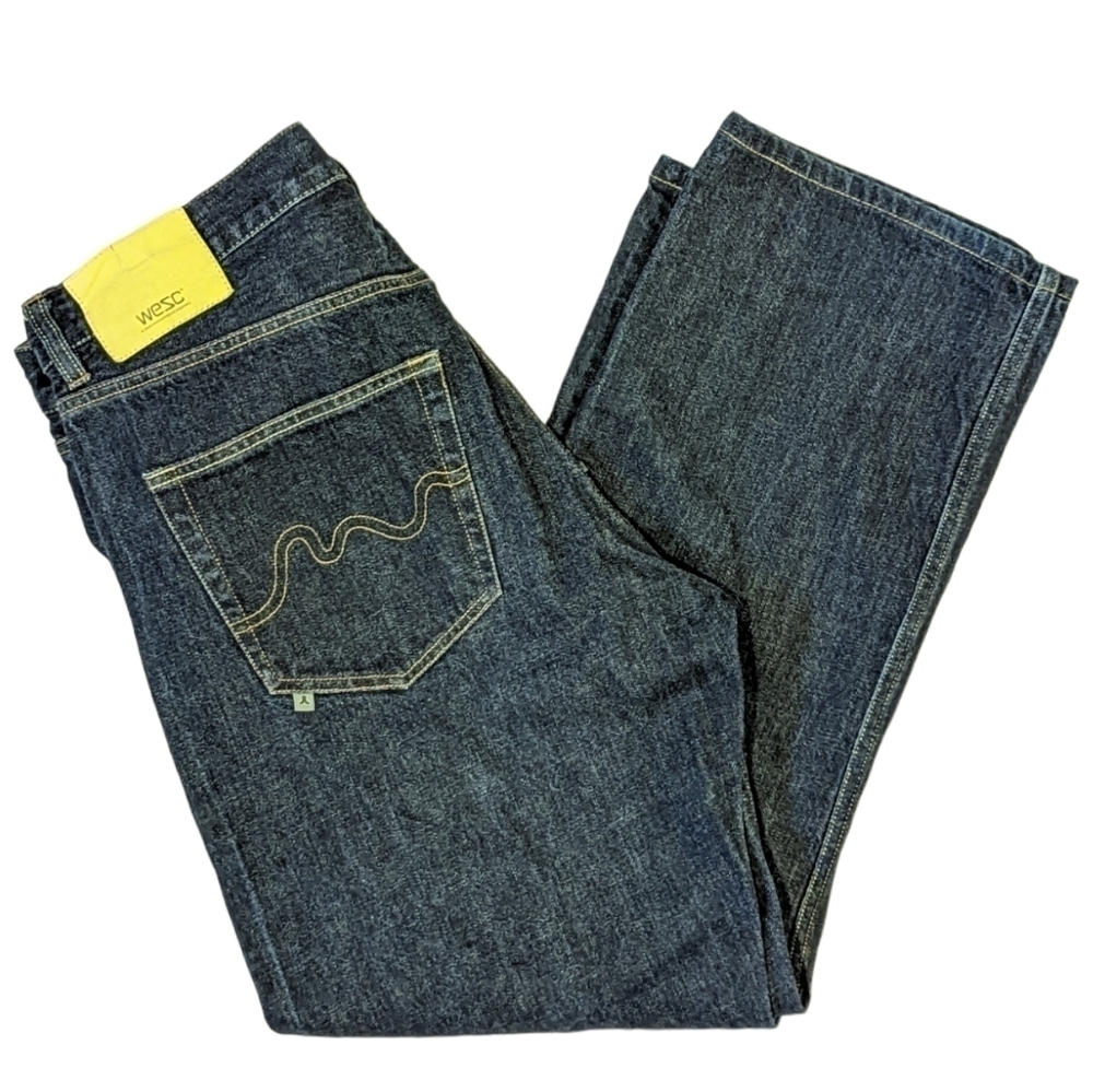 2/$20 Wesc Marwin Tapered Leg jeans sz 36 ****28” INSEAM **** Men's